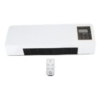 banapoy Mini Climatiseur Mural Chauffant, Portable Refroidisseur d'air à Distance AC Cold Système de Climatisation Intérieure pour Bureau, Dortoir, Appartement, Horaire, Silencieux