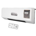 banapoy Petit climatiseur Mural 2000W avec télécommande pour Chambre à Coucher Salon Salle de Bain Appartement, Appareil de Chauffage et de Refroidissement de l'air Personnel pour Maison