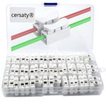 cersaty®CH2 Domino Electricite Cosse Automatique Électrique Ressort Connecteur Rapide-55 Pcs