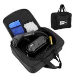 eMjollRay EV Cable Bag Sac de Transport de Câble de Charge de Voiture électrique, Jumper Cable Bag Organisateur de câbles résistant à l'eau, sac de transport pour Câbles de Type 2 et Type 1