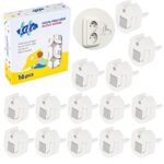 fefe | 16Pcs Cache Prise Electrique Bébé Sans Adhésif et Sans Clé | Protection Prise Electrique Bebe | Obturateur Prise pour la Sécurité Domestique | Protège Prise Sécurité Enfant