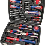 kwb outil cas incl. bits tournevis, 42 pièces, remplies, robustes et de haute qualité, idéal pour le ménage ou le garage, GS testé, dans un cas plastique pratique