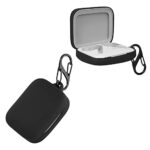 kwmobile Étui Compatible avec OnePlus Buds Pro 2 Housse - Housse pour Casque Audio étui de Protection en Silicone - Noir