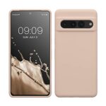 kwmobile Housse Compatible avec Google Pixel 7 Pro Coque - Housse de téléphone Protection Souple en TPU Silicone - Coconut Swirl