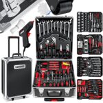 Masko® 969 pièces Mallette à outils professionnelle 969 pièces Outils de qualité