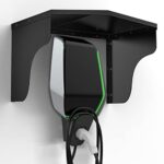 tonhui Wallbox Protection Contre Les intempéries, auvent pour Colonne de Charge Toit de Protection pour Station de Charge de Voiture électrique Accessoires pour Wallboxe, Protection Contre la Pluie