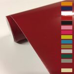 vgoltd Rouleau de film adhésif en vinyle brillant pour meubles ou placards Rouge foncé Rouleau de 1 m x 305 mm