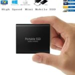 2 To External Portable 2 To USB3.1 2 To External Portable Disque dur pour PC, Mac, bureau, Chromebook(2 To, Black-B)