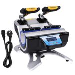 220 V automatique Stations double Mug Heat Press ST-210 Impression par transfert de sublimation