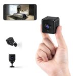 4K Camera Espion WiFi Mini Caméra de Surveillance Interieur sans Fil Longue Batteries avec Détection Mouvement Vision Nocturne Micro Camera pour Bébé Maison Chat Animaux Auto