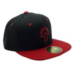 ABYSTYLEWorld of Warcraft - Casquette Snapback - Horde - Noir et Rouge