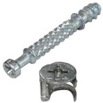 AERZETIX: 30 Ensembles Goujon ferrure raccord d'assemblage rastex Panneau 16mm Meuble 15/7mm C41549