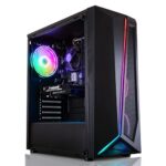 AWD-IT Ordinateur de Bureau Gaming - Processeur AMD Ryzen 3600 • NVIDIA RTX 3060 12 Go • RAM DDR4 16 Go • SSD 240 Go • HDD 1 to • Patriot Case • Windows 11