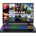 Acer Nitro 5 AN515-58-54PH Ordinateur Portable Gaming 15,6'' Full HD IPS 144 Hz, PC Portable Gamer (Intel Core i5-12450H, NVIDIA GeForce RTX 4060, RAM 16 Go, 512 Go SSD, Windows 11) - pc gaming Noir