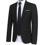 AllthemenVeste Costume Hommes Formal Blazer Slim Fit Hommes