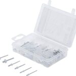BGS Diy 88142 | Assortiment de rivets pop | Ø 2,4-4,8 mm | 70 pièces