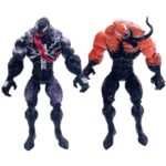 BSNRDX Cake Topper 2PCS Figurine Articulée Titan Hero Figurine de Collection Anime Action Figure de 17 cm pour Enfants à partir de 4 Ans Enfant Fête d'anniversaire Garçons Cadeau