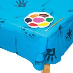 Baker Ross AC773 Nappe anti éclaboussure bleu - Lot de 1 - Fournitures d'art créatif pour enfants, projets et bricolage pour enfants