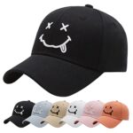 BaynetinCasquette de Baseball, Coton Anti-Soleil Baseball Cap avec Brodée, Homme Femme été Unisexe Réglable Casquettes Hip Hop Sport Extérieur Sunhat Chapeau