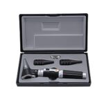 Belissy Otoscope Medical, Diagnostic médical Otoscope pour soin des oreilles - Lampe LED clinique