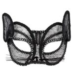 Boland10116588 Masque en dentelle Motif chat de luxe Taille unique
