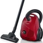 Bosch Electroménager - BGBS2RD1 - Série 2, Aspirateur traineau 8 mètres avec sac 3,5L - Niveau sonore 80 dB - Rouge