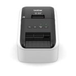 Brother Imprimante d'étiquettes QL-800 (avec fonction d'impression rouge-noir, interface USB, impression de codes-barres, découpeuse automatique)