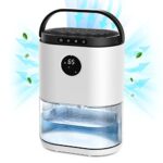 CONOPU Déshumidificateur domestique, déshumidificateurs 2300 ml pour chambre à coucher, salle de bain, dégivrage automatique, arrêt automatique, contrôle de l'humidité à 3 modes