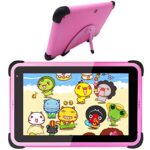 CWOWDEFU Tablette Tactile pour Enfants 7 Pouces Android 11 Tablet Tablette Enfant avec WiFi Stylet Kids Tablet (Rose)