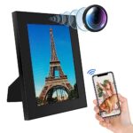 CYI Mini Camera Espion WiFi, 5G & 2.4G Caméra de Surveillance sans Fil, Camera Espion Detecteur de Mouvement Spy Cam pour Nanny Care Sécurité intérieure