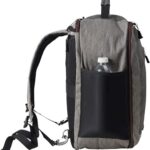 Cabin MaxManhattan Stowaway XL – Sac à Dos Voyage Cabine pour Ryanair 40 x 20 x 25 cm Parfait comme Bagage à Main pour Toutes Compagnies Aériennes (Red Detail)