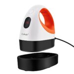 Calogy Mini Presse À Chaleur, Imprimante À Transfert De Chaleur, Petit Fer À Led Portable, Contrôle De La Température, Base De Sécurité Isolée, Casquettes, Oreillers()