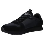 Calvin Klein JeansJeans Baskets De Running Homme Sock Laceup Nylon-Leather Chaussures De Sport