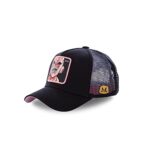 CapslabCasquette Homme & Femme Dragon Ball Z, Casquette Trucker, Mâjin Buu, Athlétique et Doux, Noir, Rose, Bleu, Taille TU
