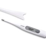 Citizen CTA303 Thermomètre médical numérique pour oral, aisselles, rectal – Thermomètre corporel antibactérien et étanche avec alarme de fièvre, mesures précises pour adultes et enfants