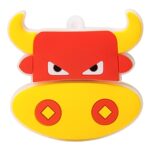 Clé USB 32 Go Motif Taureau Mignon Mémoire Stick USB 2.0 Flash Drive pour Stockage de Données Externe, Jaune Rouge
