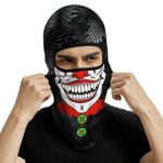 Cody LundinCagoule intégrale pour homme et femme - Protection solaire - Masque respirant pour ski et moto - Pour Halloween, cosplay, sports de plein air, cyclisme, randonnée