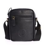 Coronel Tapiocca Bolso de Mano Para Hombre, Sac Bandoulière Noir Homme, Taille Unique