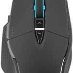 Corsair M65 RGB ULTRA Souris Gaming FPS Personnalisable - 26 000 DPI MARKSMAN, Switchs Optiques, Technologie d’hyper-traitement AXON, Contrôle de fusion de capteurs - Noir