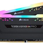 Corsair Vengeance RGB PRO - Kit de Mémorie Enthousiaste (16Go (2x8Go), DDR4, 3200MHz, C16, XMP 2.0) - Noir