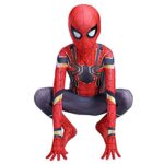 Costume de super héros Marvel Unisexe Costume de super-héros Zentai Pour adultes et enfants Élasthanne Pour déguisement d’Halloween ou cosplay