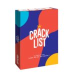 Crack List - Jeu du Petit bac - Jeu de Cartes - Jeu d'ambiance - version française - Yaqua Studio