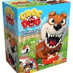 Croc Dog - Jeux de Société pour Enfants dès 4 Ans - Piquez les Os du Croc Dog Avant qu'Il ne se Réveille - Jeu de Rapidité et d'Adresse - Jouez en Famille ou entre Amis - De 2 à 4 joueurs