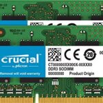 Crucial RAM CT2KIT102464BF160B 16GB Kit (2x8GB) DDR3 1600 MHz CL11 Mémoire d’Ordinateur Portable