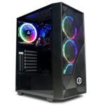 CyberpowerPC Regiment PC Gamer - AMD Ryzen 5 4600G avec Graphique Intégrée, RAM 8Go, SSD NVMe 500Go, 450W 80+ PSU, WiFi, Windows 11, Eurus RGB