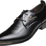 DADAWENHommes d'affaires Britanniques Pointu-Toe Chaussures Oxford Quatre Saisons Chaussures