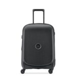 DELSEY PARISBelmont Plus - Valise Cabine Rigide Slim - 55X40X20 cm - 33 Litres - S - Noir
