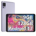 DOOGEE T20 Mini Tablette Android 13, Tablette Tactile 2.3K 8.4 Pouces, Tablettes 13MP Octa Core 9Go+128Go/1To 5060mAh, TÜV Certificat, Widevine L1, Tablet Ultramince Déverrouillage du Visage