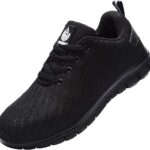 DYKHMILYChaussures de sécurité Homme Femme Légère Anti-Perforation Basket Chantiers et Industrie Embout Acier Chaussures de Travail Respirant Confortable