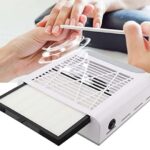 Deals Aspirateur poudres de table ongles nail art manucure professionnelle 80w
